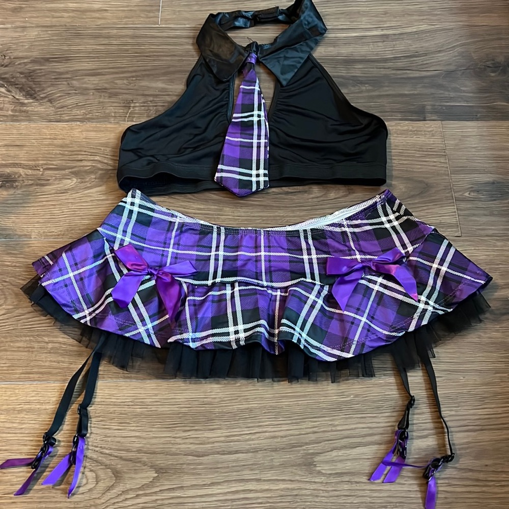 Sexy school girl lingerie